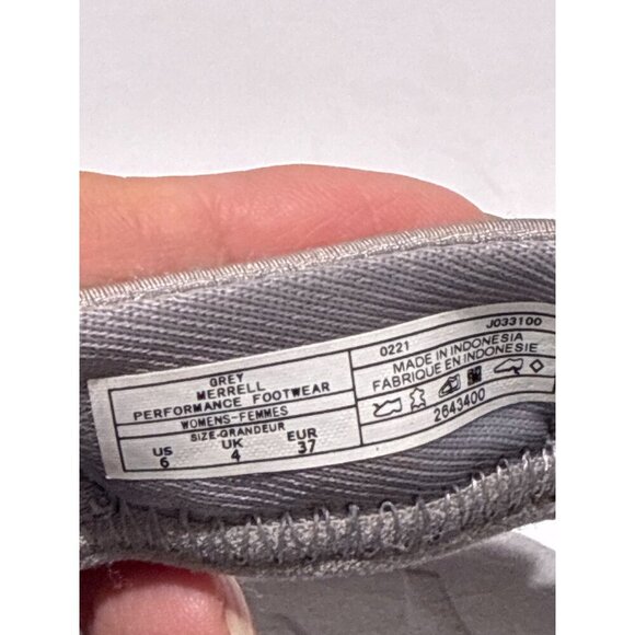 Merrell Sandals womens Kahuna 4 Strap hiking grey suede mesh vibram size 6 - Picture 6 of 6